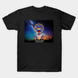 Dream Catcher Owl, Chase your Dreams T-Shirt